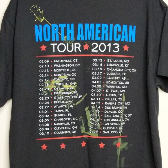 Bon Jovi Because We Can Tee - Size M - EUC - Picture 3 of 5